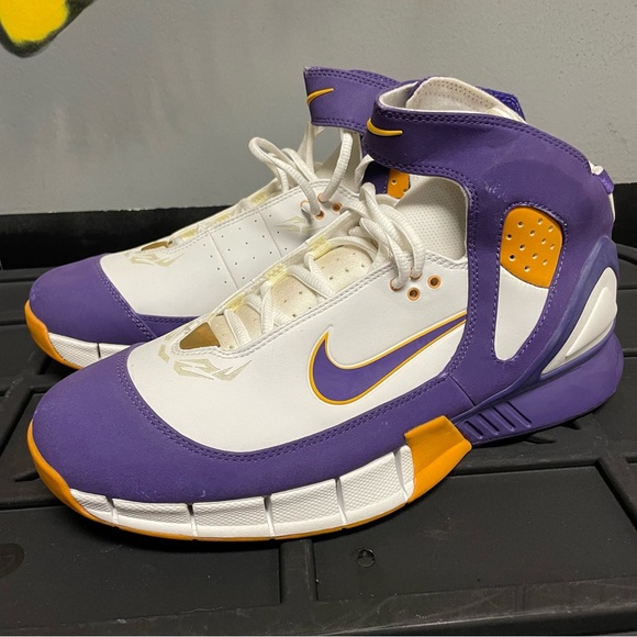 2004 Nike Air Zoom Huarache 2K5 'Kobe Bryant, Men’s Basketball Shoe - Picture 3 of 8